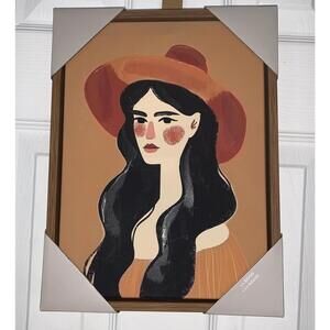 Ashland Fall Santa Fe Wall Canvas Painting Woman Harvest Autum Country